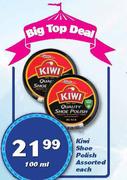 Kiwi Shoe Polish-100ml Each