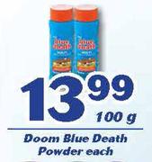 Doom Blue Death Powder-100g Each
