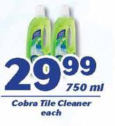 Cobra Tile Cleaner-750ml Each