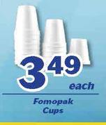 Fomopak Cups-Each
