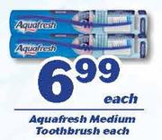 Aquafresh Medium Toothbrush-Each