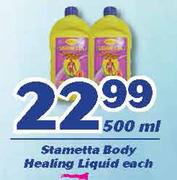 Stametta Body Healing Liquid-500ml Each