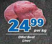 Offal Beef Liver-Per kg