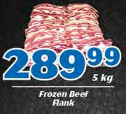 Frozen Beef Flank-5 kg