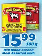 Bull Brand Corned Meat Assorted-300g Each