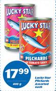 Lucky Star Pilchards Assorted-400g Each
