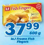I&J Frozen Fish Fingers-600g 