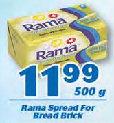 Rama Spread For Bread Brick-500g