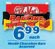 Nestle Chocolate Bars Assorted-Each
