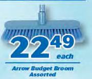 Arrow Budget Broom Assorted