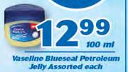 Vaseline Blueseal Petroleum Jelly Assorted-100ml