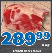 Frozen Beef Flanks-5Kg