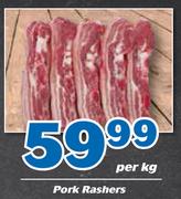 Pork Rashers-Per Kg