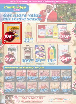 Cambridge Food Free State & Kimberley : November Month End (22 Nov - 4 Dec 2018), page 1