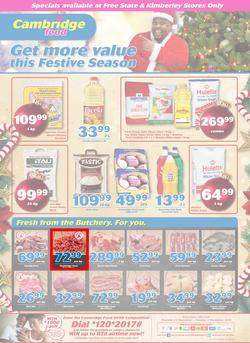 Cambridge Food Free State & Kimberley : November Month End (22 Nov - 4 Dec 2018), page 1