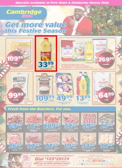 Cambridge Food Free State & Kimberley : November Month End (22 Nov - 4 Dec 2018), page 1