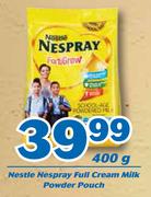 Nestle Nespray Full Cream Milk Powder  Pouch-400g