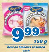 Beacon Mallows Assorted-150g Each