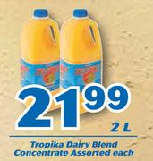 Tropika Dairy Blend Concentrate Assorted-2Ltr Each
