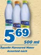 Aquelle Flavoured Water Assorted-500ml Each