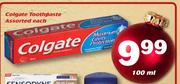 Colgate Toothpaste Assorted-100ml Each