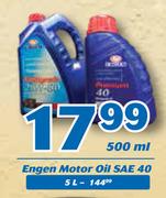 Engen Motor Oil SAE 40-5Ltr