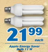 Applo Energy Saver Bulb 11W-Each