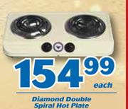 Diamond Double Spiral Hot Plate-Each