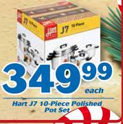 Hart J7 10 Piece Polished Pot Set-Each