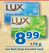 Lux Bath Soap Assorted-175g Each