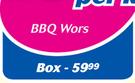 BBQ Wors-Per Box