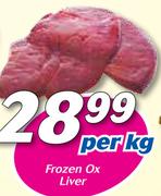 Frozen Ox Liver-Per Kg