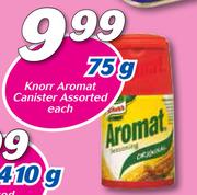 Knorr Aromat Canister Assorted-75g Each