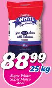 Super White Super Maize Meal-25Kg