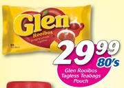 Glen Rooibos Tagless Teabags Pouch-80's