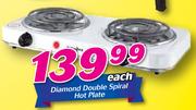 Diamond Double Spiral Hot Plate-Each