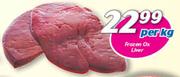 Frozen Ox Liver-Per Kg