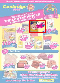 Cambridge Food : Free State (8 Nov - 21 Nov 2017), page 1