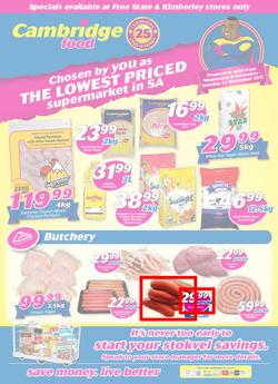 Cambridge Food : Free State (8 Nov - 21 Nov 2017), page 1