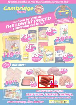 Cambridge Food : Free State (8 Nov - 21 Nov 2017), page 1