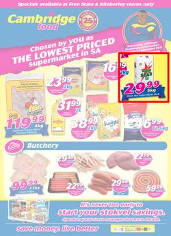 Cambridge Food : Free State (8 Nov - 21 Nov 2017), page 1