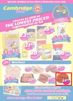 Cambridge Food : Free State (8 Nov - 21 Nov 2017), page 1