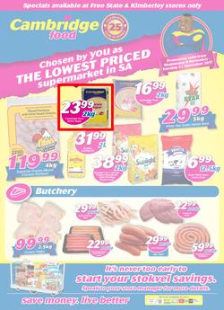 Cambridge Food : Free State (8 Nov - 21 Nov 2017), page 1