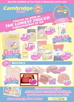 Cambridge Food : Free State (8 Nov - 21 Nov 2017), page 1