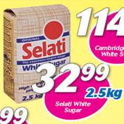 Selati White Sugar-2.5Kg