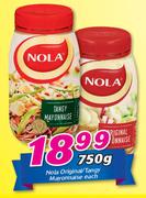 Nola Original/Tangy Mayonnaise-750gm Each