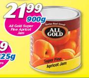 All Gold Super Fine Apricot Jam-900gm