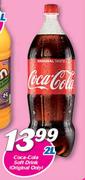 Coca-Cola Soft Drink (Original Only)-2Ltr