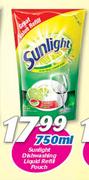 Sunlight Dishwashing Liquid Refill Pouch-750ml