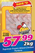 Supreme Frozen Mixed Chicken Portions-2Kg